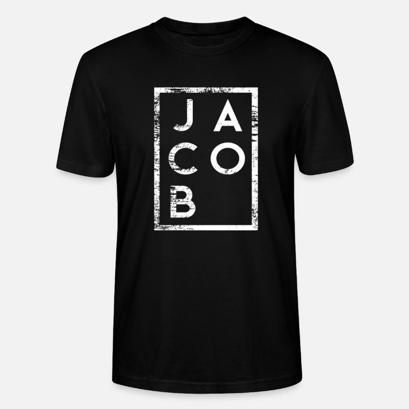 Jacob Minimalismus - Stanley/Stella Unisex Bio-T-Shirt CRAFTER - Schwarz