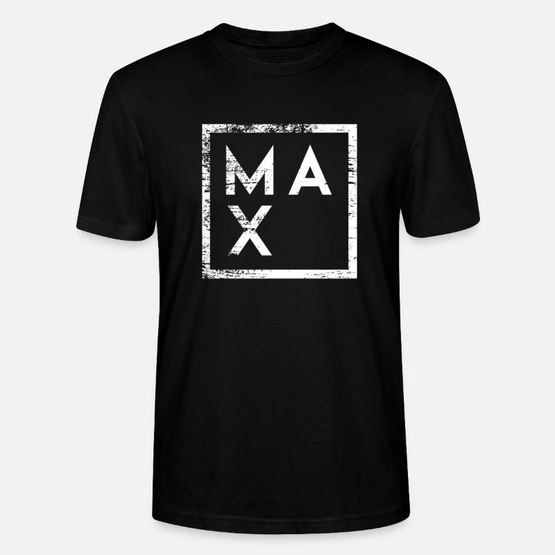 Max Minimalismus - Stanley/Stella Unisex Bio-T-Shirt CRAFTER - Schwarz