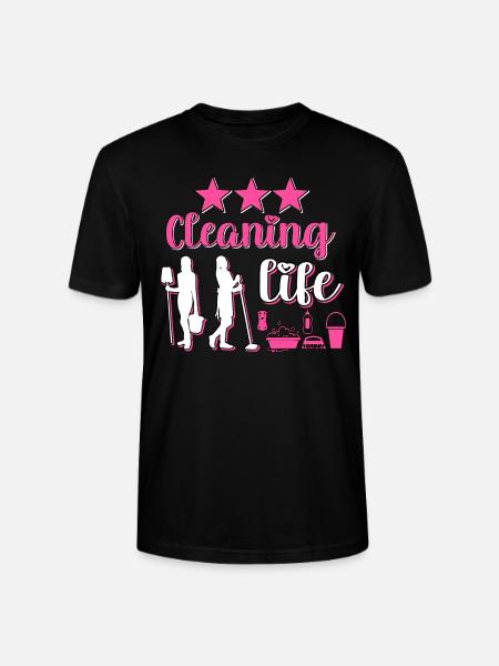 Housekeeper Maid Cleaner - Stanley/Stella CRAFTER Unisex Organic T-Shirt - black
