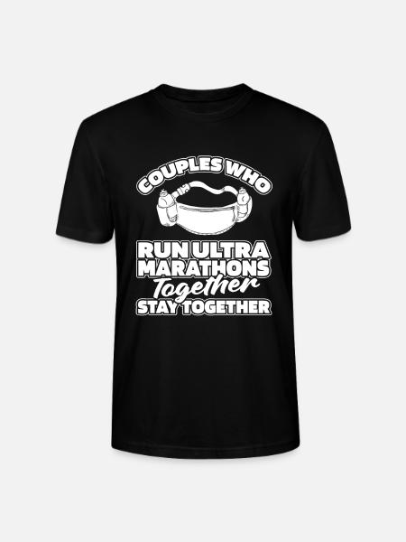Ultramarathon Paar - Stanley/Stella Unisex Bio-T-Shirt CRAFTER - Schwarz