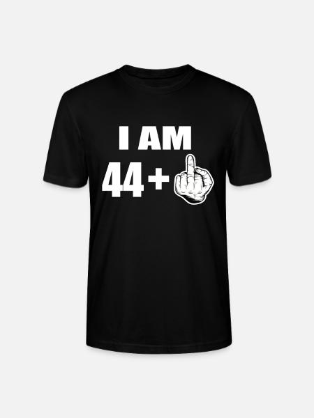 45th birthday - Stanley/Stella CRAFTER Unisex Organic T-Shirt - black