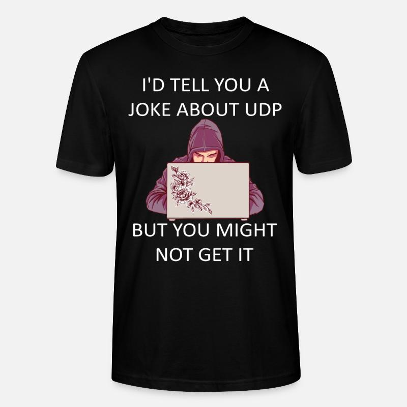 Cybersecurity - IT-Sicherheit Informatiker - Stanley/Stella Unisex Bio-T-Shirt CRAFTER - Schwarz
