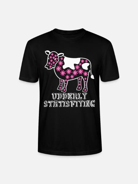 Cow Farmer Farmer Cows - Stanley/Stella CRAFTER Unisex Organic T-Shirt - black