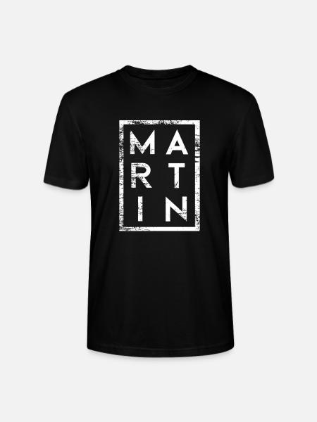 Martin Minimalism - Stanley/Stella CRAFTER Unisex Organic T-Shirt - black