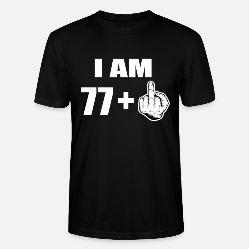 78e anniversaire - T-shirt bio CRAFTER Stanley Stella Unisexe - noir