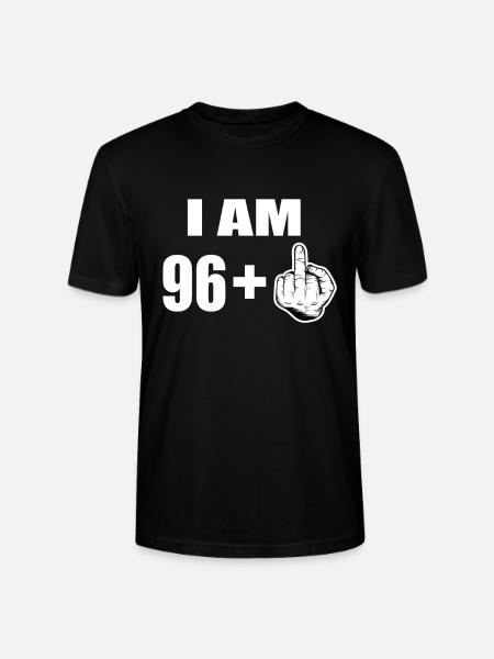 97th birthday - Stanley/Stella CRAFTER Unisex Organic T-Shirt - black