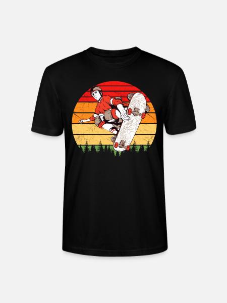 Skaters Skate Skateboarding Skateboard - Stanley/Stella CRAFTER Unisex Organic T-Shirt - black