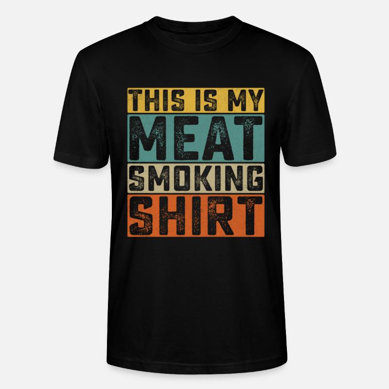 Grillen Männer Kochen Hobbykoch - Stanley/Stella Unisex Bio-T-Shirt CRAFTER - Schwarz