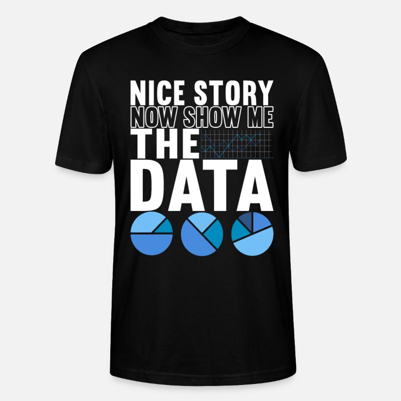 Data Scientist Data Analyst - Stanley/Stella Unisex Bio-T-Shirt CRAFTER - Schwarz