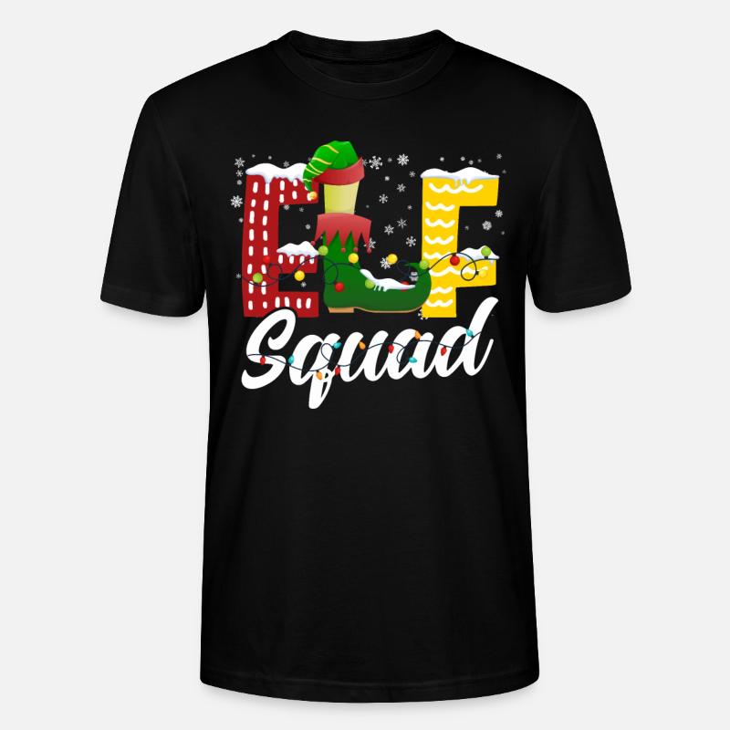 Elf Squad - Stanley/Stella Unisex Bio-T-Shirt CRAFTER - Schwarz