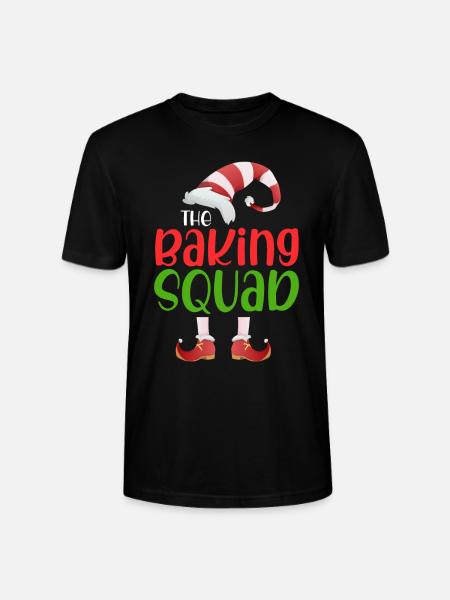The Baking Squad - Stanley/Stella Unisex Bio-T-Shirt CRAFTER - Schwarz
