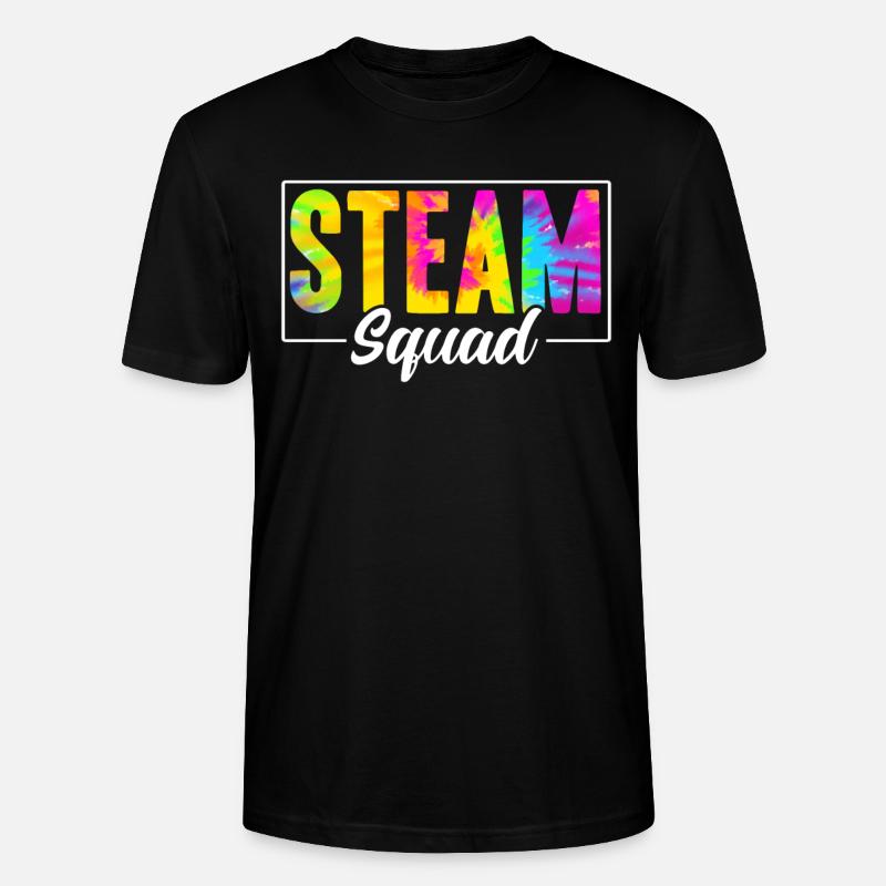 Steam Squad - Stanley/Stella Unisex Bio-T-Shirt CRAFTER - Schwarz