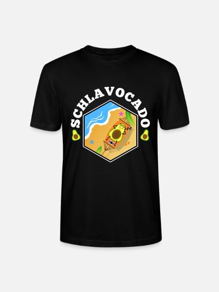 Schlavocado - Stanley/Stella Unisex Bio-T-Shirt CRAFTER - Schwarz