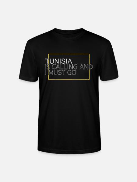 tunisia saying - Stanley/Stella Unisex Bio-T-Shirt CRAFTER - Schwarz