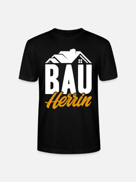 Bauherrin - Stanley/Stella Unisex Bio-T-Shirt CRAFTER - Schwarz