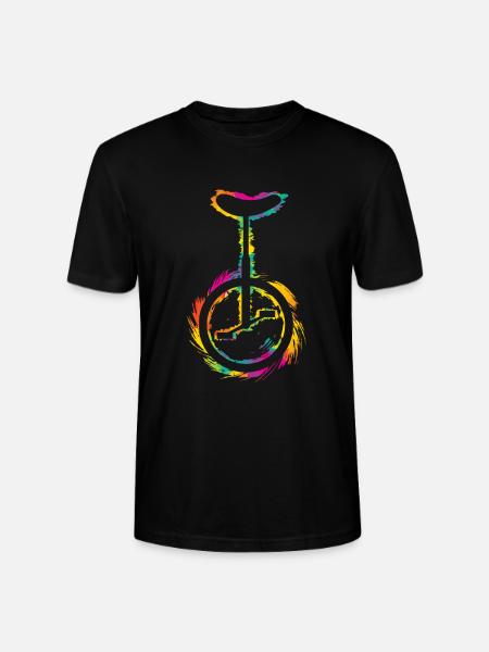 Unicycle - Stanley/Stella CRAFTER Unisex Organic T-Shirt - black