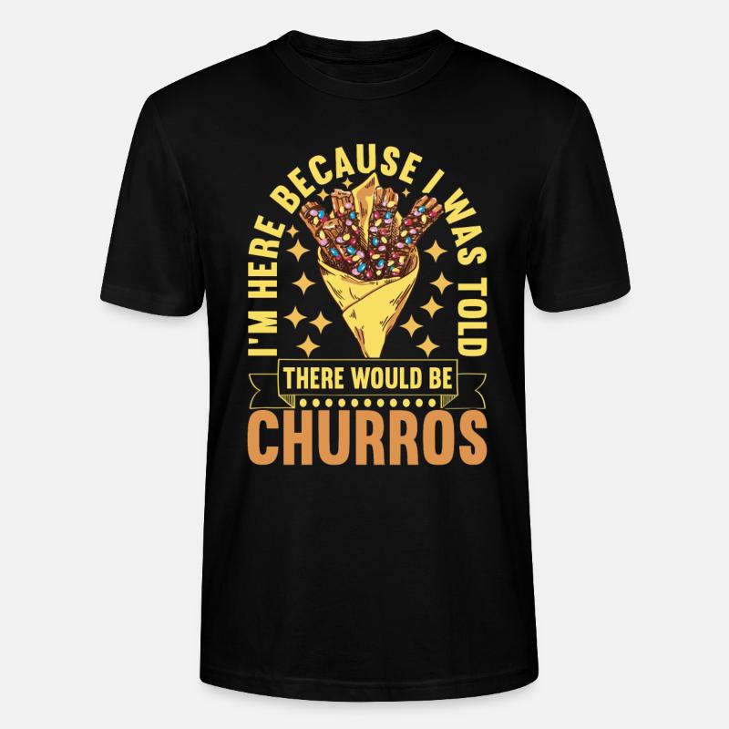 Churros - Stanley/Stella Unisex Bio-T-Shirt CRAFTER - Schwarz