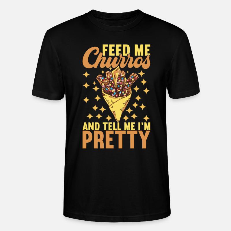 Churros - Stanley/Stella Unisex Bio-T-Shirt CRAFTER - Schwarz