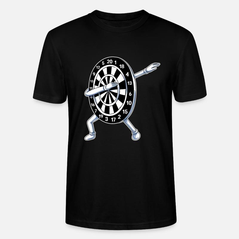 Dart Dartscheibe - Stanley/Stella Unisex Bio-T-Shirt CRAFTER - Schwarz