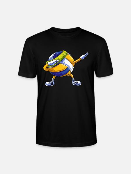 Équipe de volleyball - T-shirt bio CRAFTER Stanley Stella Unisexe - noir
