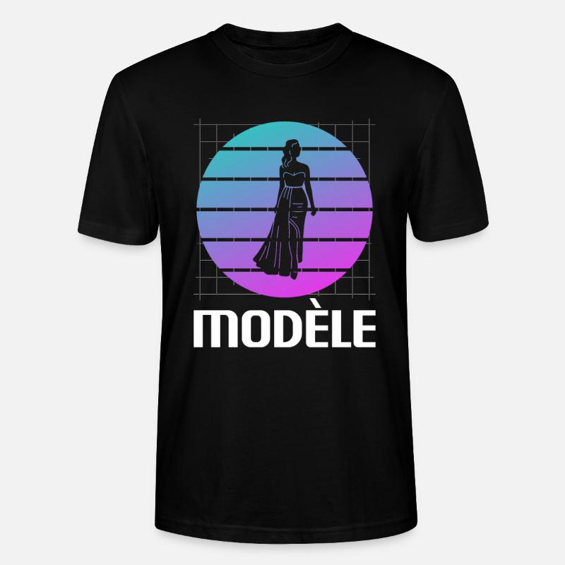 Retro Modèle Modélisation Modélisme - T-shirt bio CRAFTER Stanley Stella Unisexe - noir