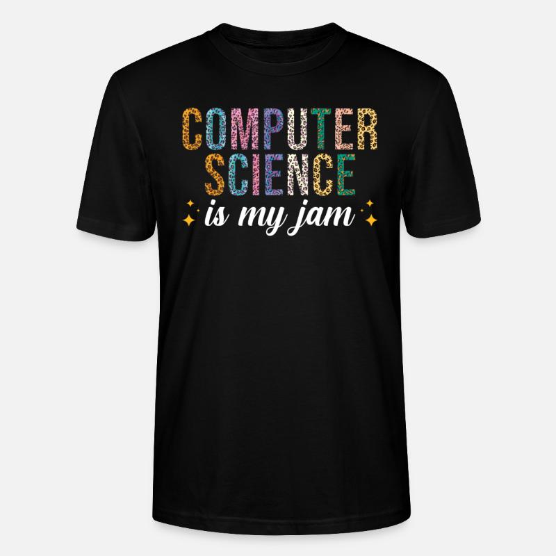 Computer Science Ist Meine Leidenschaft - Stanley/Stella Unisex Bio-T-Shirt CRAFTER - Schwarz