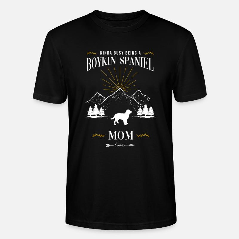 Boykin Spaniel - Stanley/Stella Unisex Bio-T-Shirt CRAFTER - Schwarz