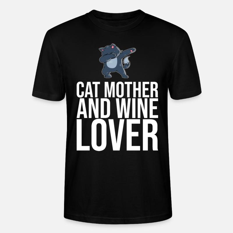 Dabbing Cat Funny Cat - T-shirt bio CRAFTER Stanley Stella Unisexe - noir