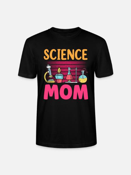 Science Mama Team Scientist Science - Stanley/Stella CRAFTER Unisex Organic T-Shirt - black