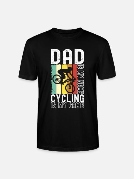 Bicycle cyclists - Stanley/Stella CRAFTER Unisex Organic T-Shirt - black