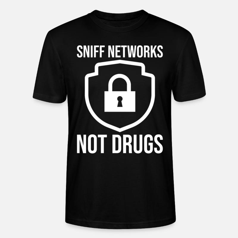 Cybersecurity Computersicherheit Cybersecurity - Stanley/Stella Unisex Bio-T-Shirt CRAFTER - Schwarz
