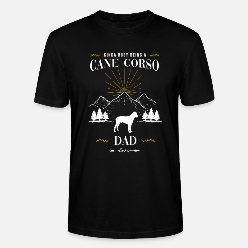 Cane Corso - Stanley/Stella Unisex Bio-T-Shirt CRAFTER - Schwarz