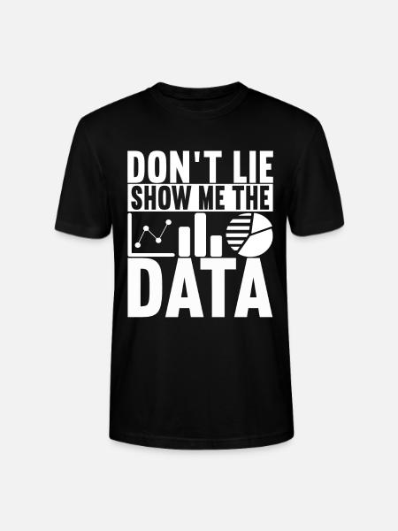 Data Scientist Data Analyst - Stanley/Stella CRAFTER Unisex Organic T-Shirt - black