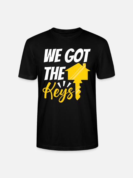 We Got The Keys - Stanley/Stella CRAFTER Unisex Organic T-Shirt - black