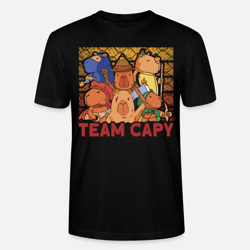 eam Capy - Stanley/Stella Unisex Bio-T-Shirt CRAFTER - Schwarz