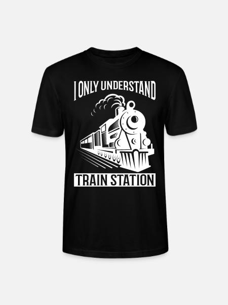 Train Modellbauer, Modelllokomitive Lok Lokomotive - Stanley/Stella CRAFTER Unisex Organic T-Shirt - black