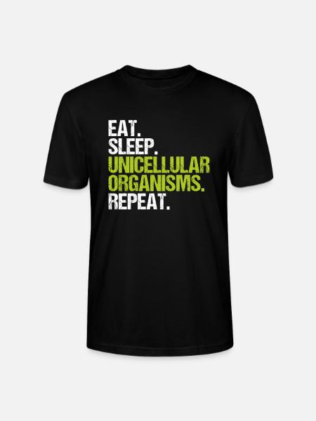 Microbiology Microbiologist Biology Biologist - Stanley/Stella CRAFTER Unisex Organic T-Shirt - black
