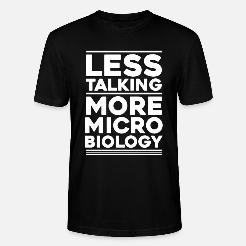 Microbiologie Microbiologiste Biologiste Biologiste - T-shirt bio CRAFTER Stanley Stella Unisexe - noir
