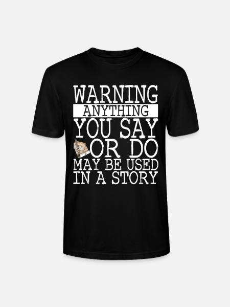 Author Schreiber - Stanley/Stella CRAFTER Unisex Organic T-Shirt - black