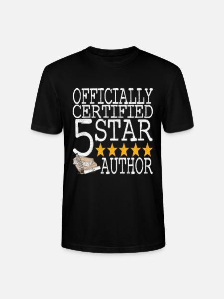 Author Schreiber - Stanley/Stella CRAFTER Unisex Organic T-Shirt - black