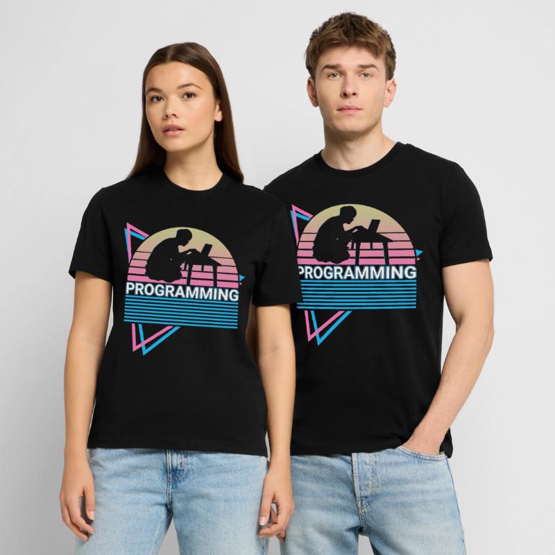 Programming Programmer Retro Stanley/Stella CRAFTER Unisex Organic T-Shirt