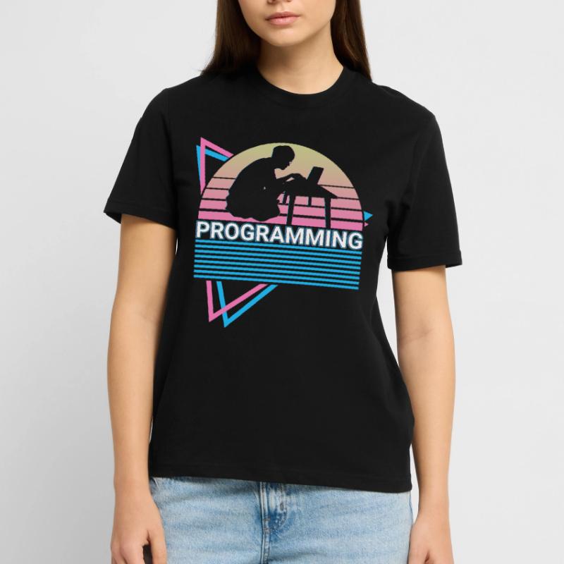 Programming Programmer Retro Stanley/Stella CRAFTER Unisex Organic T-Shirt