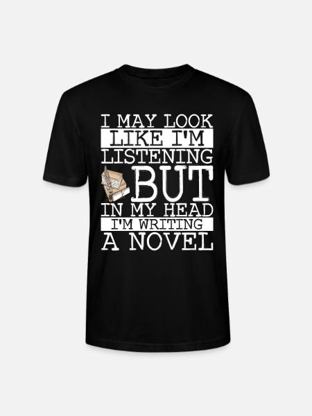Auteur Écrivain Écrivain - T-shirt bio CRAFTER Stanley Stella Unisexe - noir