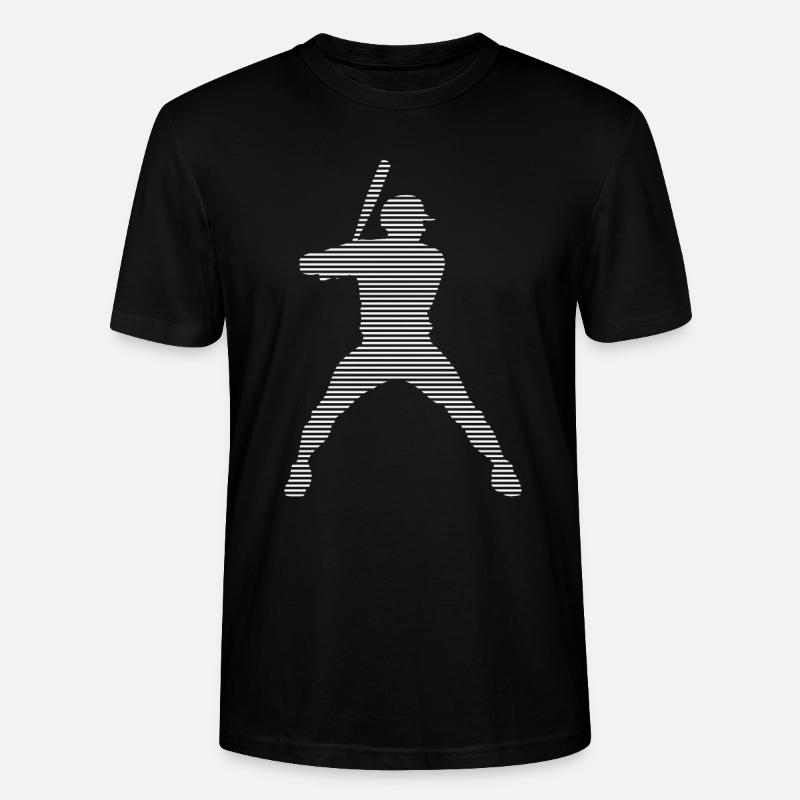 Baseball - Stanley/Stella Unisex Bio-T-Shirt CRAFTER - Schwarz