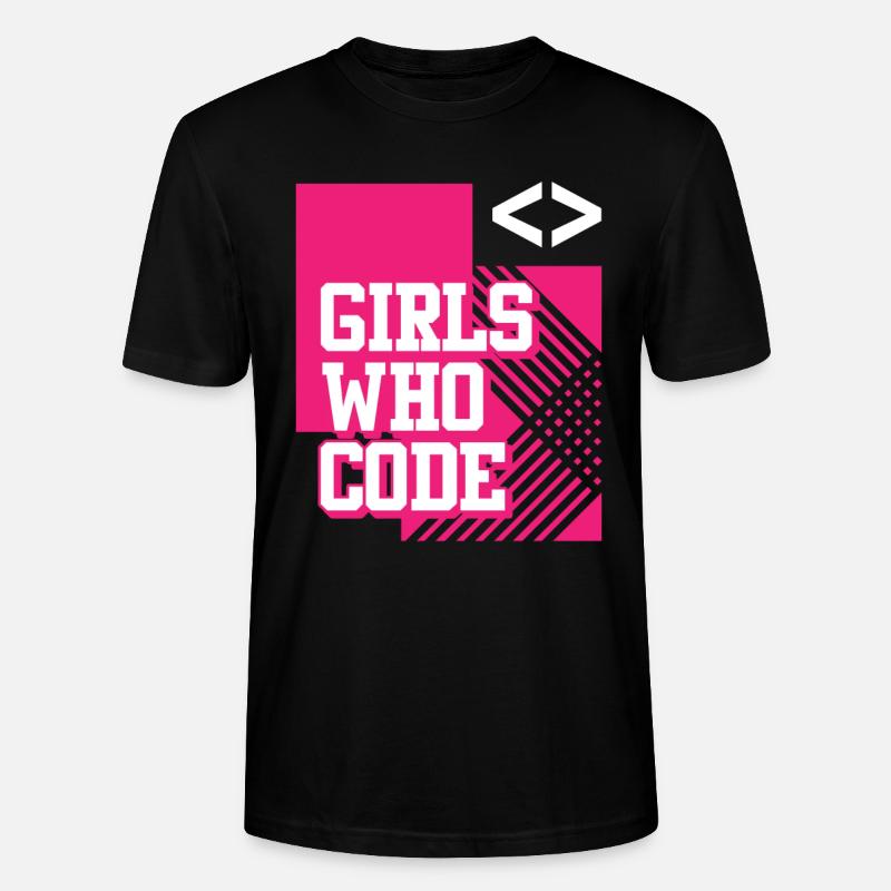 Entwickler Coder Programmierer Mädchen - Stanley/Stella Unisex Bio-T-Shirt CRAFTER - Schwarz