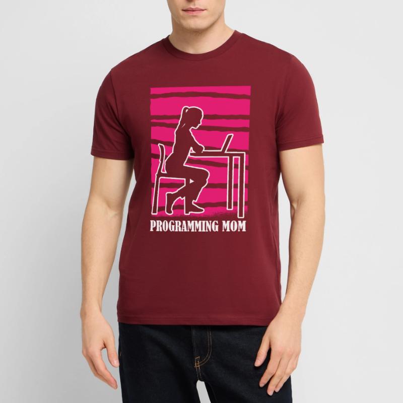 Entwickler Coder Programmierer Mama Stanley/Stella Unisex Bio-T-Shirt CRAFTER