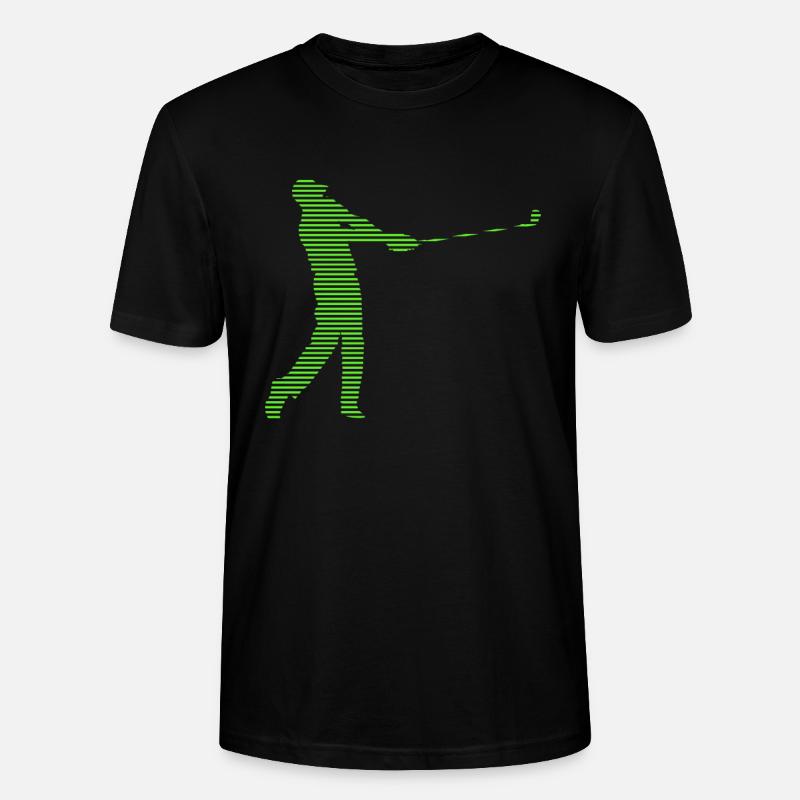 Golf - Stanley/Stella Unisex Bio-T-Shirt CRAFTER - Schwarz