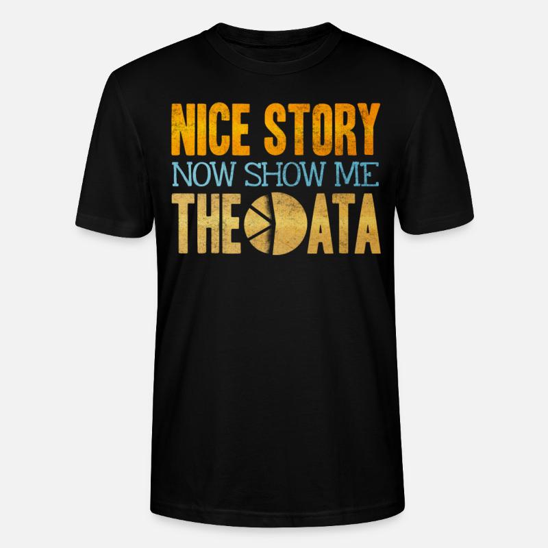 Data Analyst, Data Engineer - Stanley/Stella CRAFTER Unisex Organic T-Shirt - black