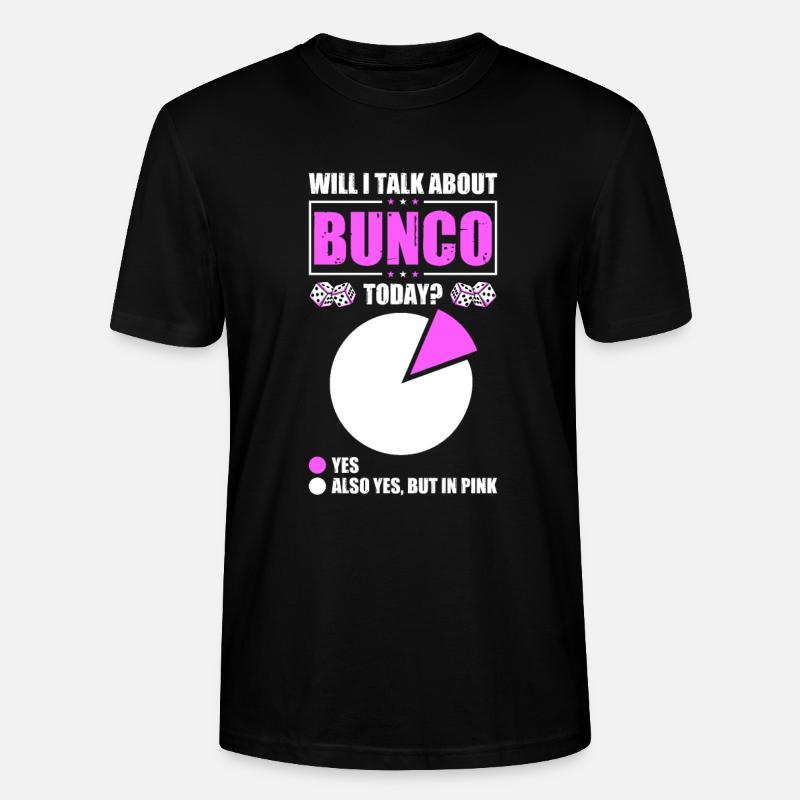 Bunco - Stanley/Stella Unisex Bio-T-Shirt CRAFTER - Schwarz