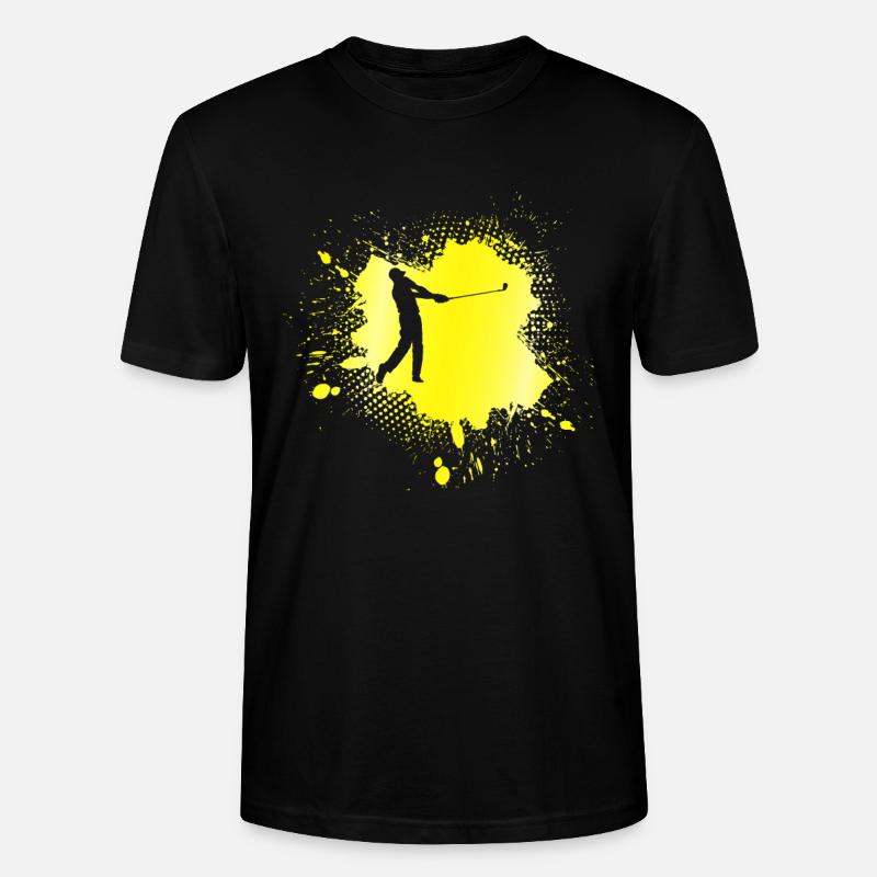 Golf - Stanley/Stella Unisex Bio-T-Shirt CRAFTER - Schwarz